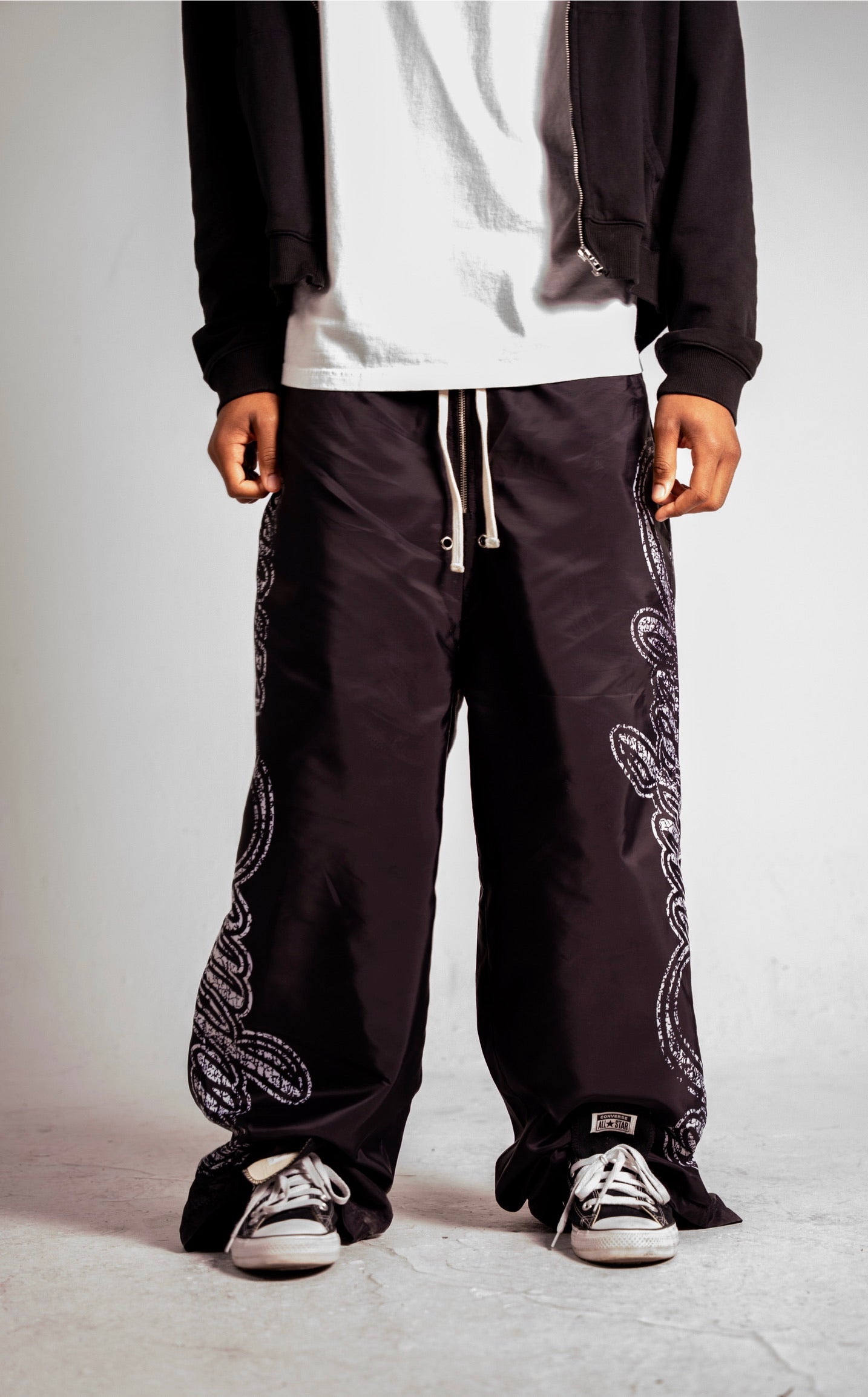 “Signature” Nylon Pants
