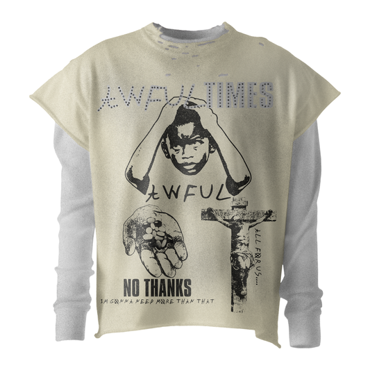 “Overwhelmed” Double Layered Thermal